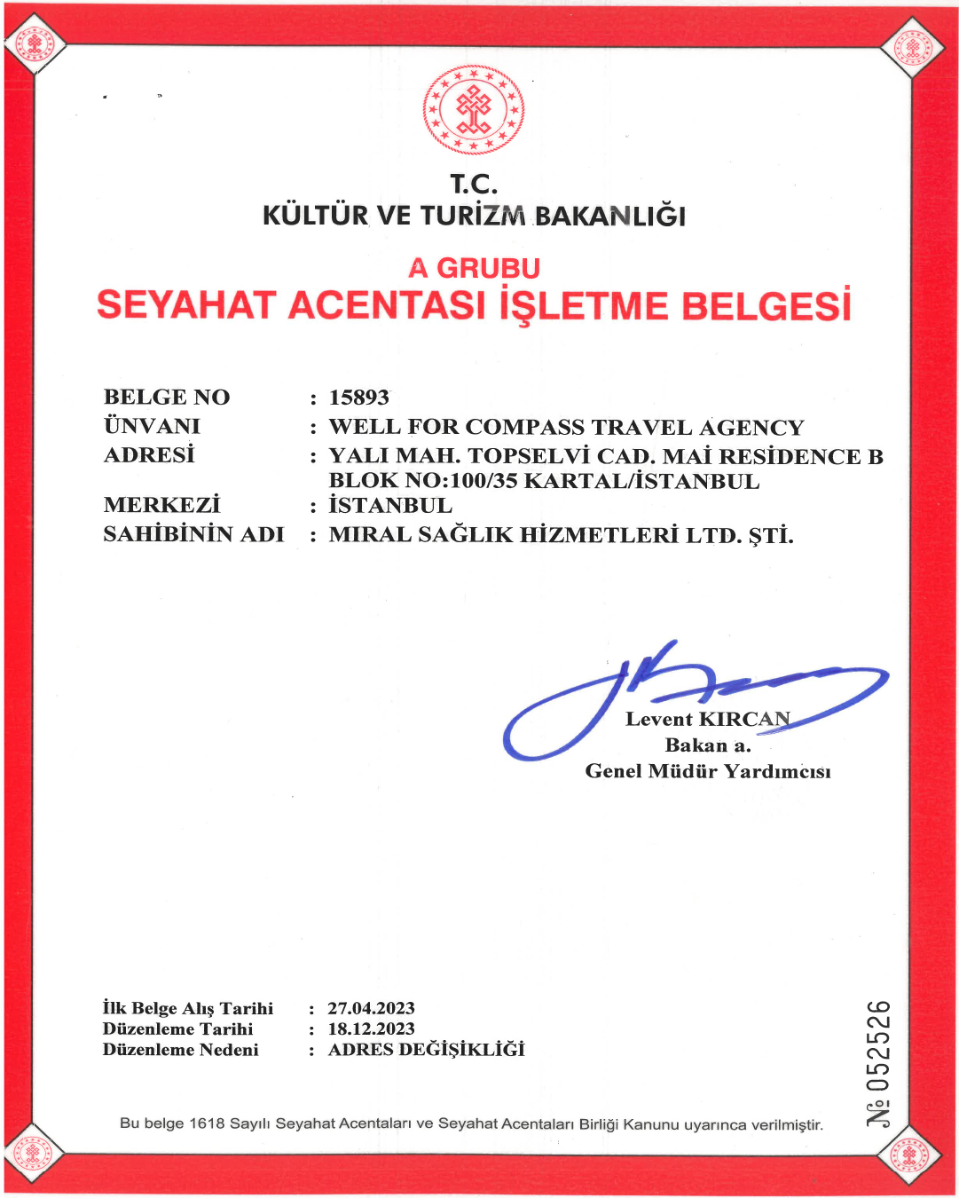 Este Sağlık Güncel Sertifika 2