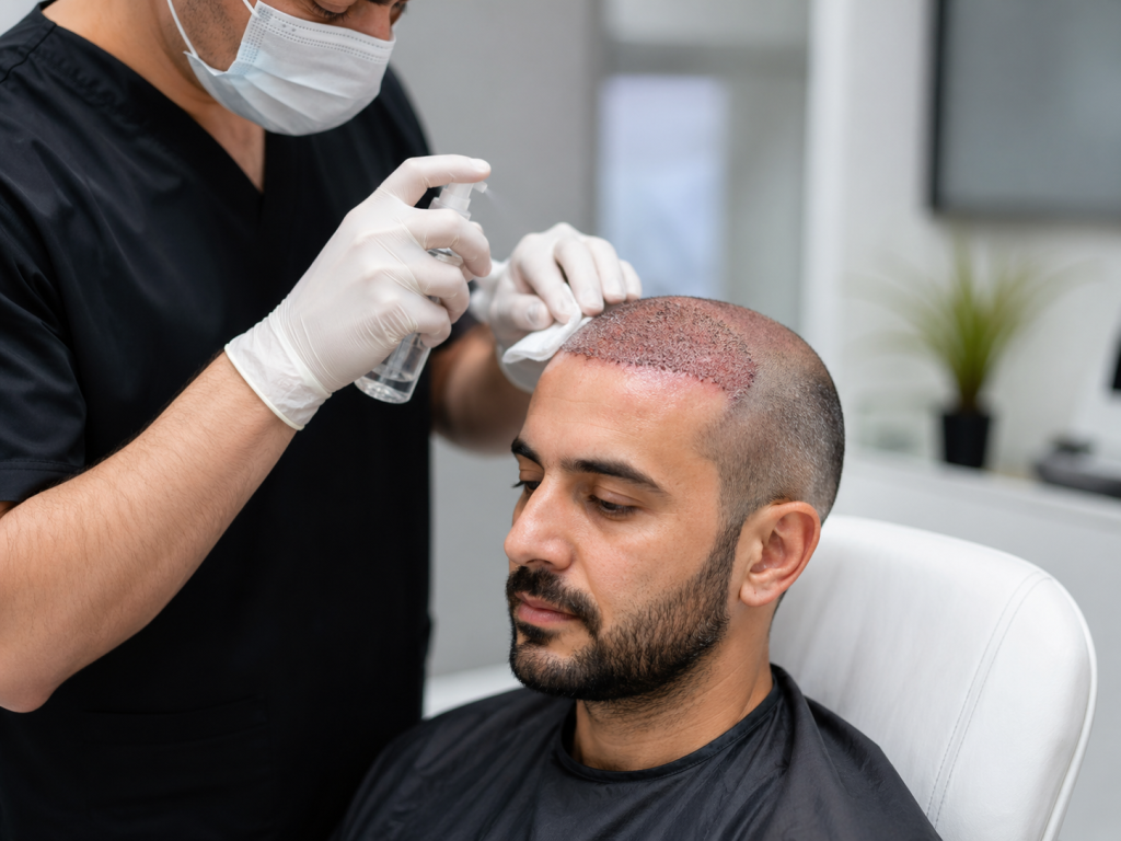 Saç ekimi sonrası bakım